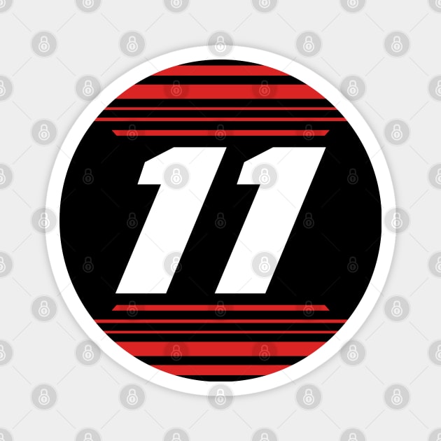 Denny Hamlin #11 2024 NASCAR Design Magnet by AR Designs 